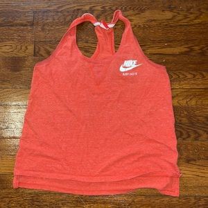 Nike racer back tank top